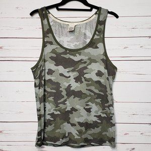 Lucky Brand Camo Tank Top